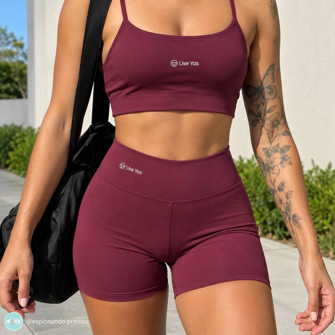 Conjunto Fitness Virginia Cintura Alta