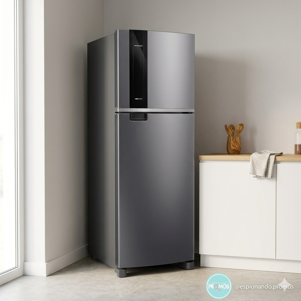 Geladeira Brastemp Frost Free 385 Litros Duplex Inox
