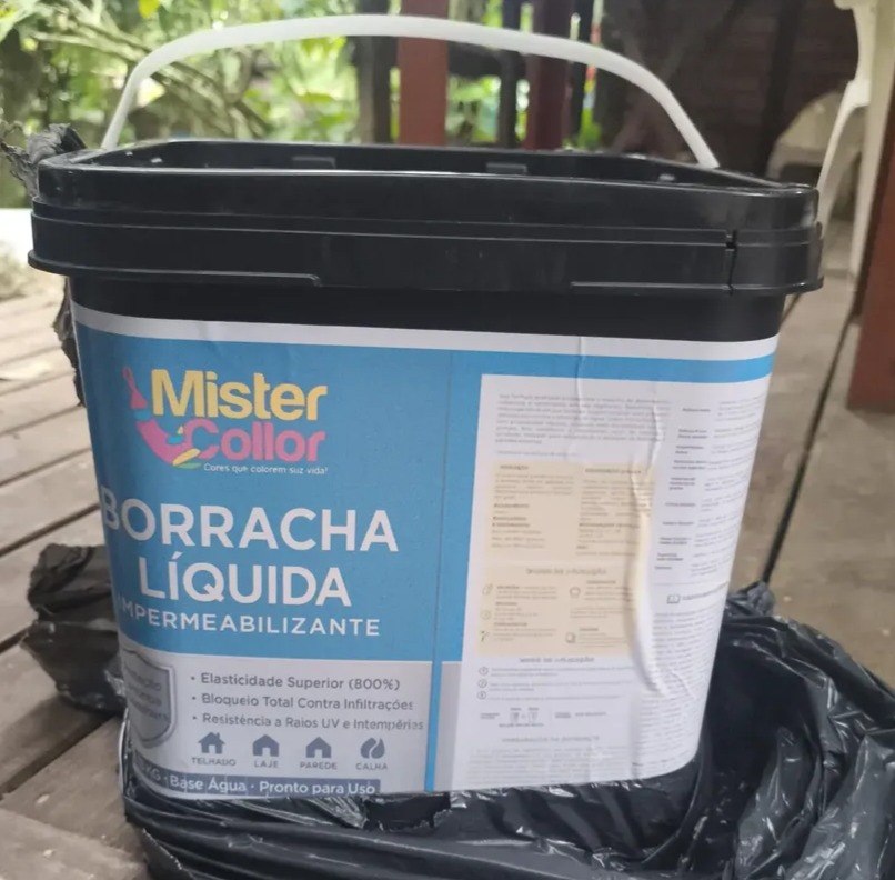 Impermeabilizante Borracha Líquida 18kg Externo E Interno