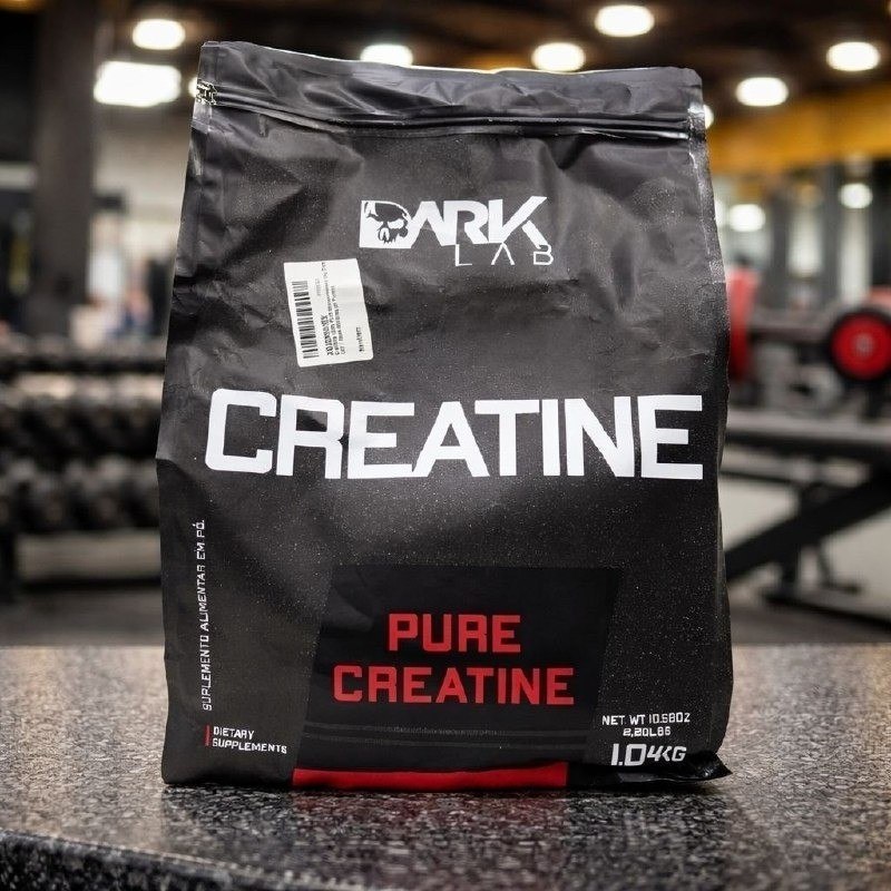 Creatina Pura 1kg Dark Lab Monohidratada 100% de Pureza, Sem Sabor