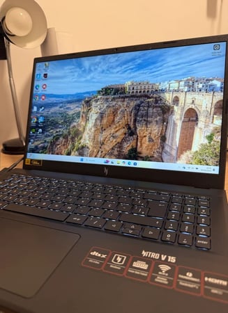 Notebook Gamer Acer Nitro V Anv15-51-57ws Intel® Core I5-13420h 13ªgeração 512ssd 8gb Nvid...