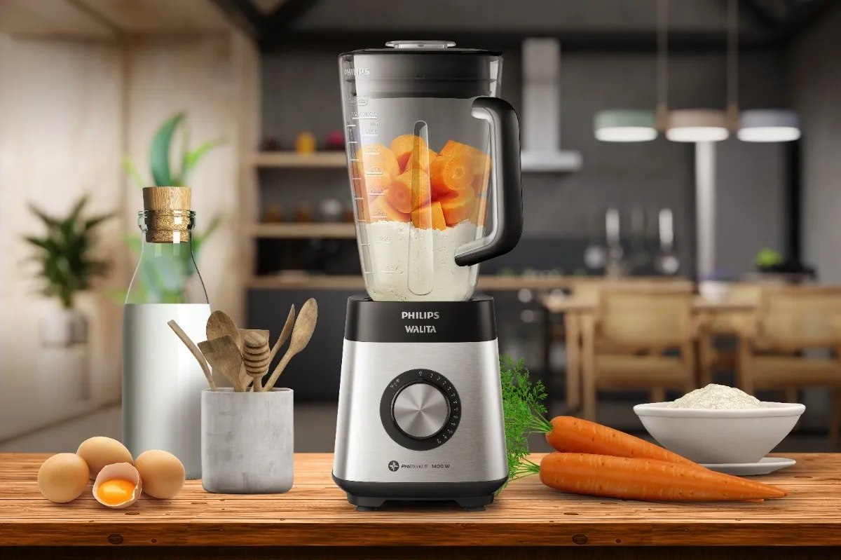 Liquidificador Ri2244 Série 5000 Com Jarra Inquebrável Inox 1400w Capacidade Útil 2l Phili...