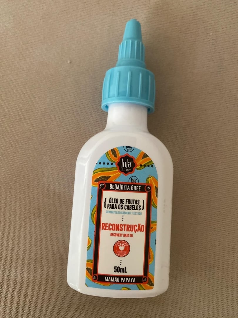 Bemdita Ghee Óleo de Mamão 50ml , Lola Cosmetics