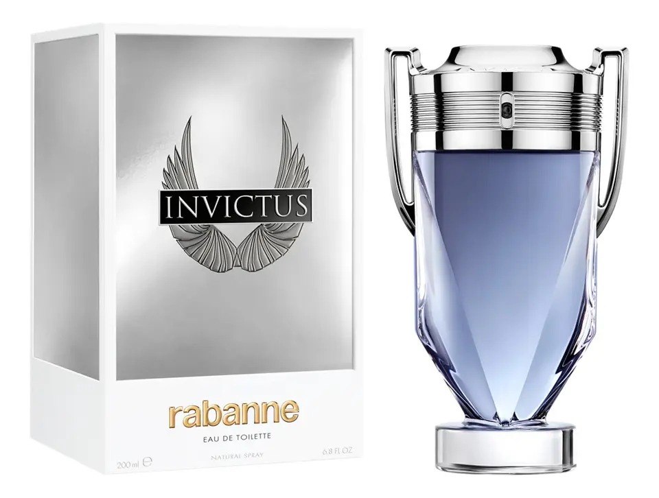 Perfume Rabanne Invictus Eau De Toilette 200 Ml Masculino