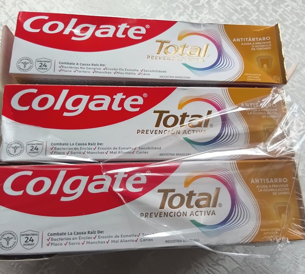 Colgate Total Antitártaro Creme Dental, 180g