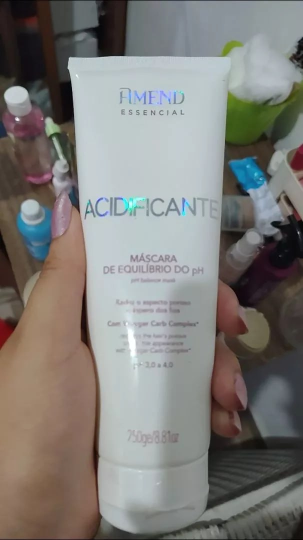 Amend Essencial Acidificante Máscara Equilíbrio do PH - 250g