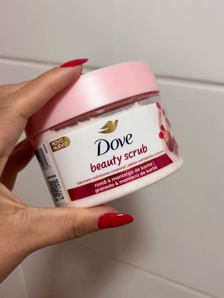 Sabonete Esfoliante Corporal Dove Beauty Scrub Romã e Manteiga de Karité 280g