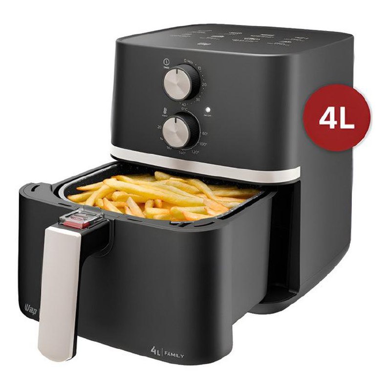 Fritadeira Elétrica Wap Air Fryer Family 4l Antiaderente E Com Desligamento Automático 150...