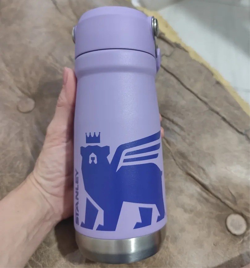 Garrafa Stanley Infantil Flip Straw Kids 500ml Lavender