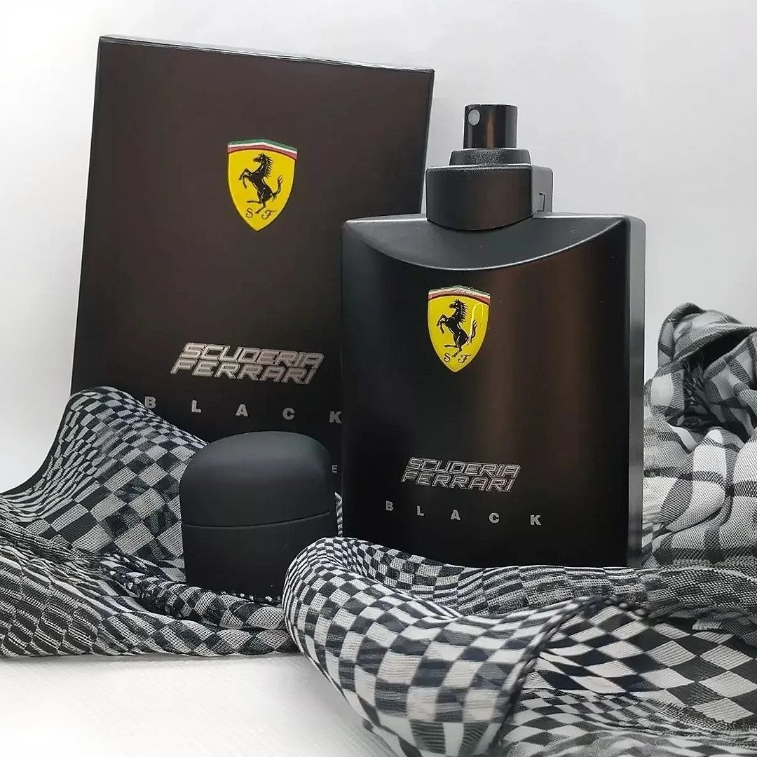 Perfume Ferrari Black 125ml Edt Scuderia Masculino Original Lacrado Nota Fiscal