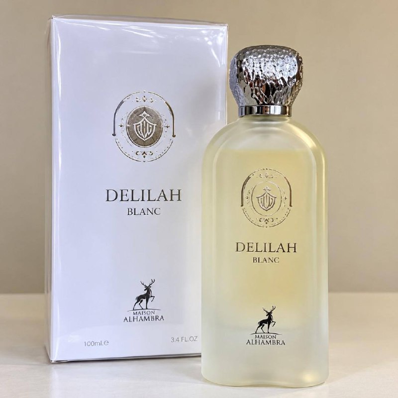 Perfume Arabe Delilah Blanc Maison Alhambra 100 Ml Original