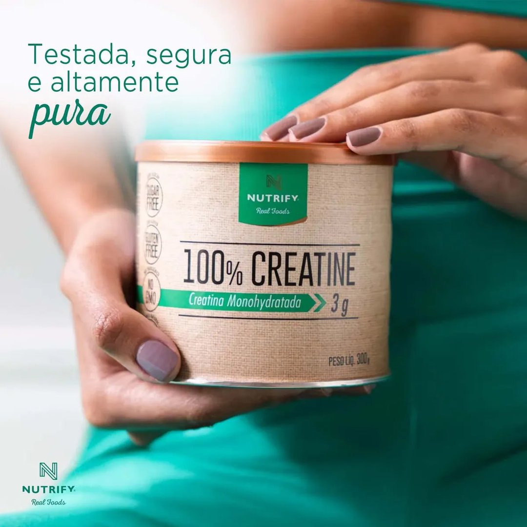 Nutrify 100% Creatine 3g De Creatina Por Dose - Suplemento Alimentar Para Suporte Energéti...