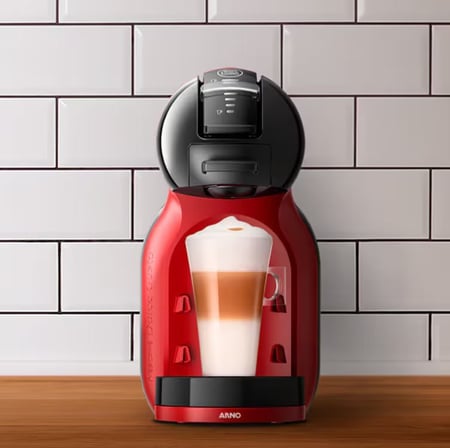Cafeteira Nescafé Dolce Gusto Mini Me Vermelha E Preta 110v