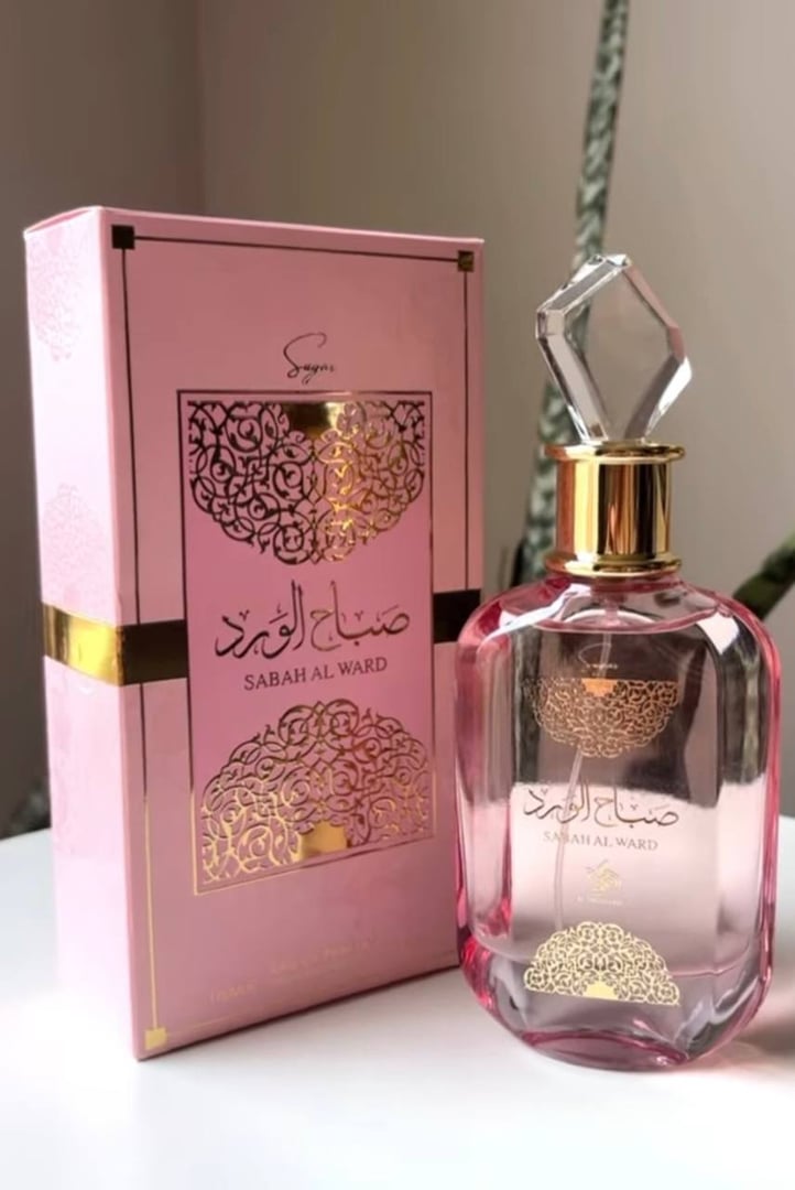 Perfume Árabe Sabah Al Ward Sugar Feminino 100ml - Original Com Nf
