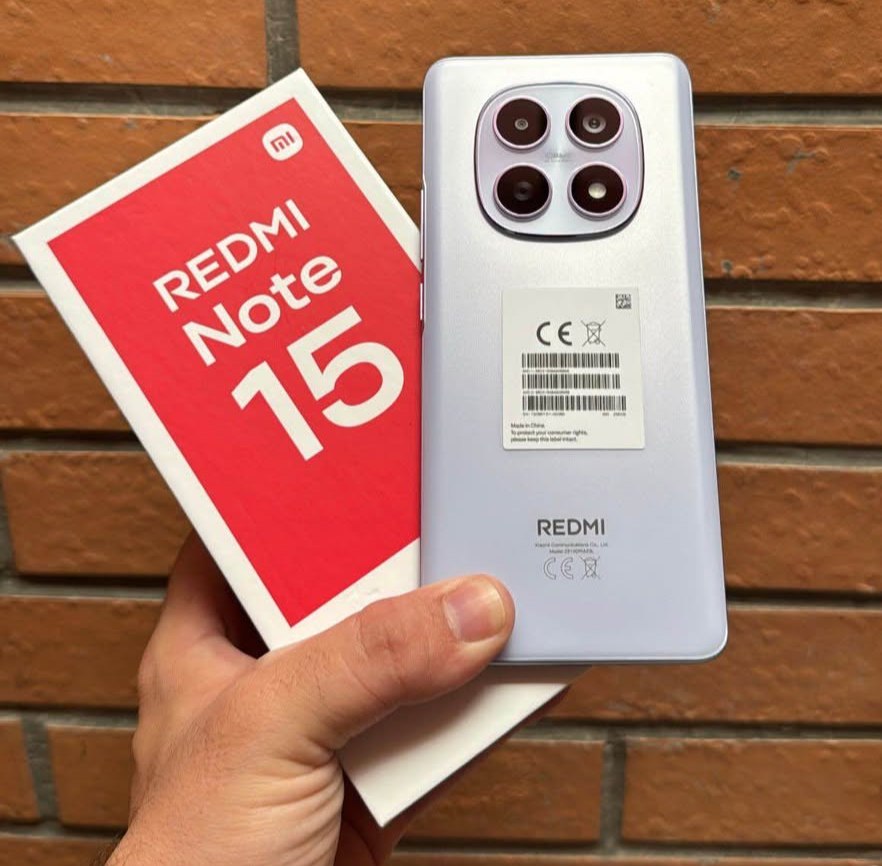 Xiaomi Redmi Note 15 5G Tela AMOLED 6,77” Full HD+ 256gb 8gb Ram Global 2026 Câm. 108MP Ba...
