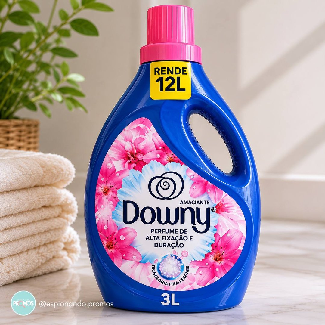 Amaciante Downy Concentrado Frescor da Primavera - 3L
