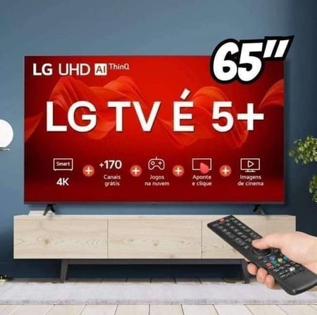 Smart Tv LG 65'' 4k Ultra Uhd Pro Led Hdr Thinq Ai Alexa