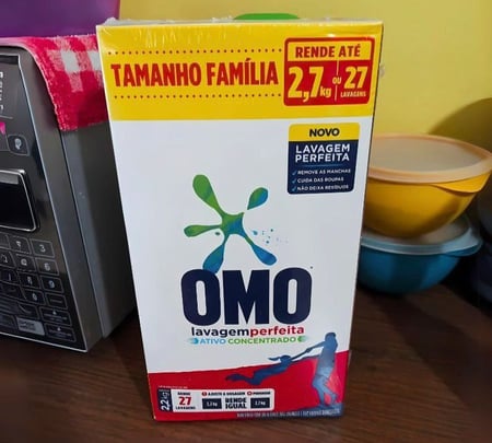Omo Sabão em Pó Lavagem Perfeita 2,2kg
