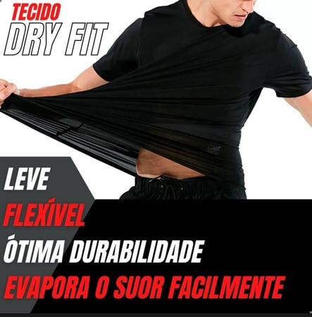 Kit 5 Camisetas Básicas Masculina Dry Fit Lisa Tradicional 