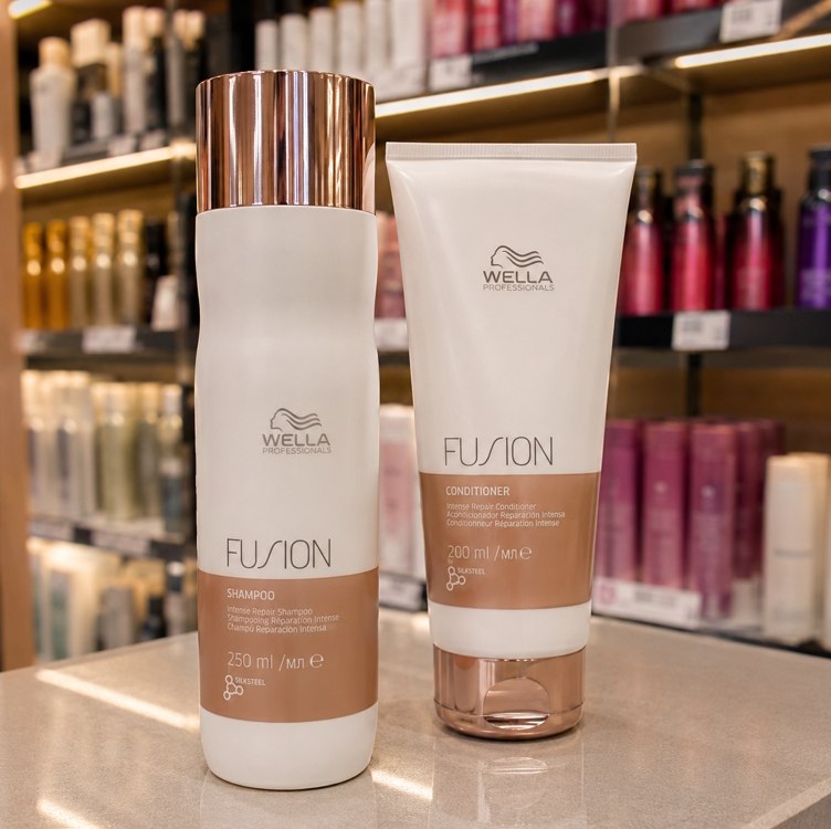 Wella Professionals Fusion Shampoo 250ml+condicionador 200ml