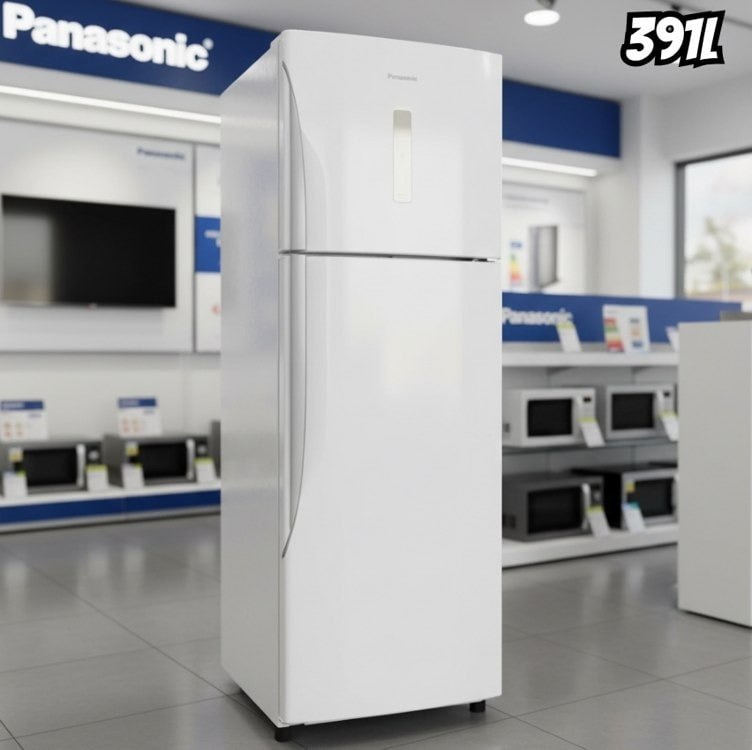 Refrigerador Panasonic Frost Free 391 Litros Branco BT41 - 127 Volts
