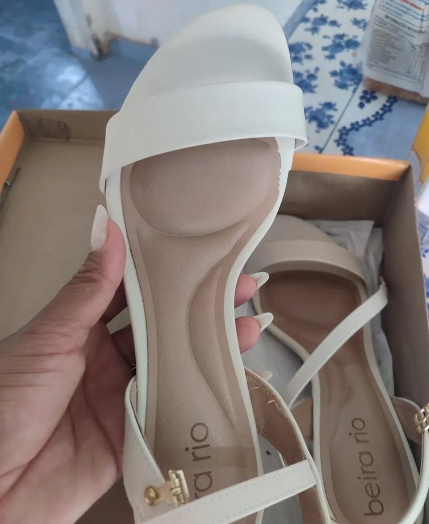 Sandália Beira Rio Model Chique Casual Feminina Num. 34 ao 40 - 4 cores