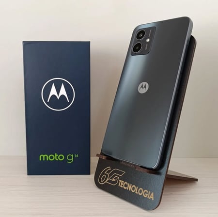 Smartphone Moto G14 Dual Sim 6,5  128gb 4gb Ram Grafite Motorola