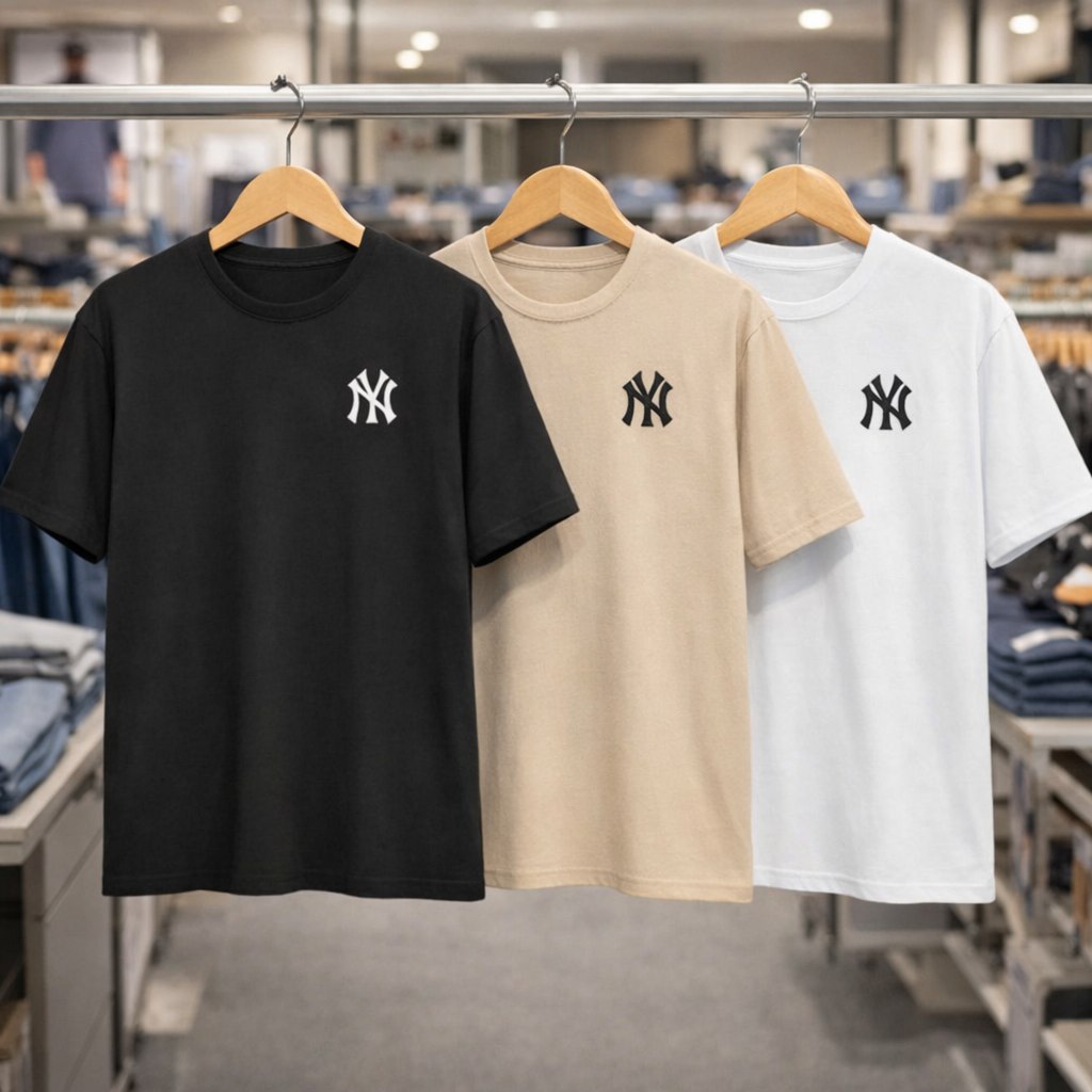 Kit 3 Camisetas Zukker Fio 30.1 100% Algodão Masculina - Tam. P ao GG