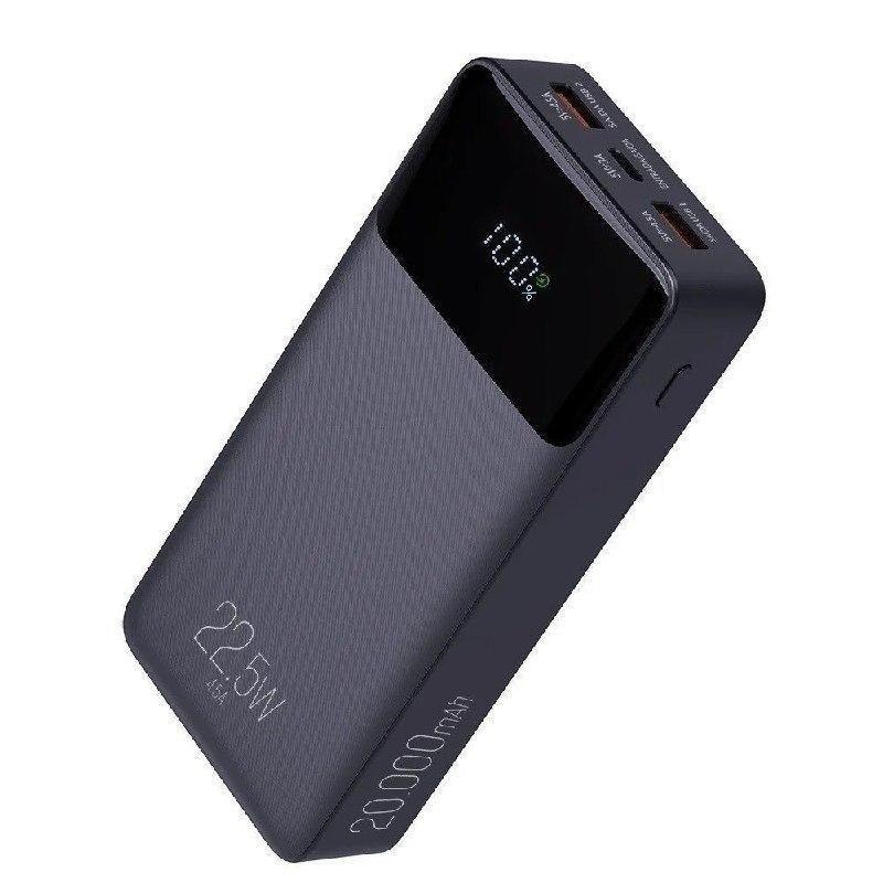 Power Bank Pro 20000mah ELG Pb200bk, Bateria Portátil Universal, Carga Rápida, Display Ind...