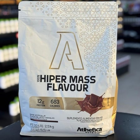 Atlhetica Nutrition 100% Hiper Mass Flavour, 2.5Kg, Chocolate