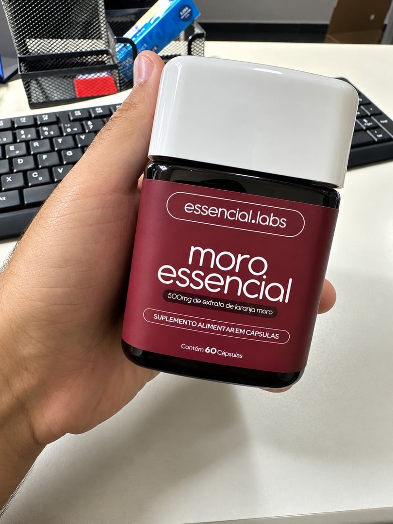 MORO ESSENCIAL 500mg - 60 Cápsulas