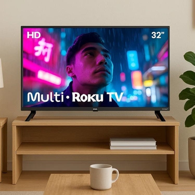 Smart Tv Dled 32 Hd Multi Essencial Roku Wi-fi