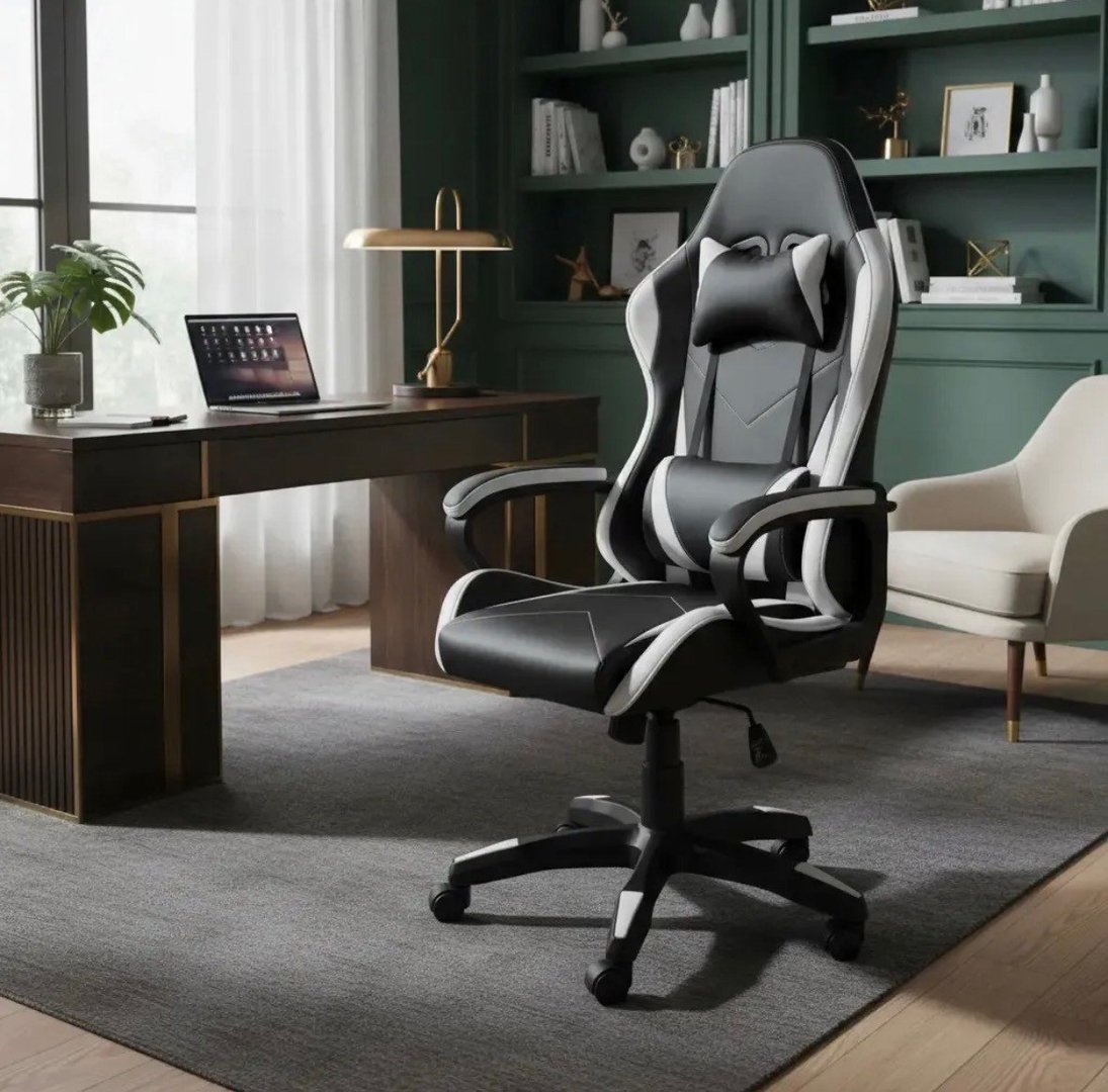 Cadeira Gamer Python Fly Xhgc06 Laranja Altura Ajustável Ergonomica Couro Sintético
