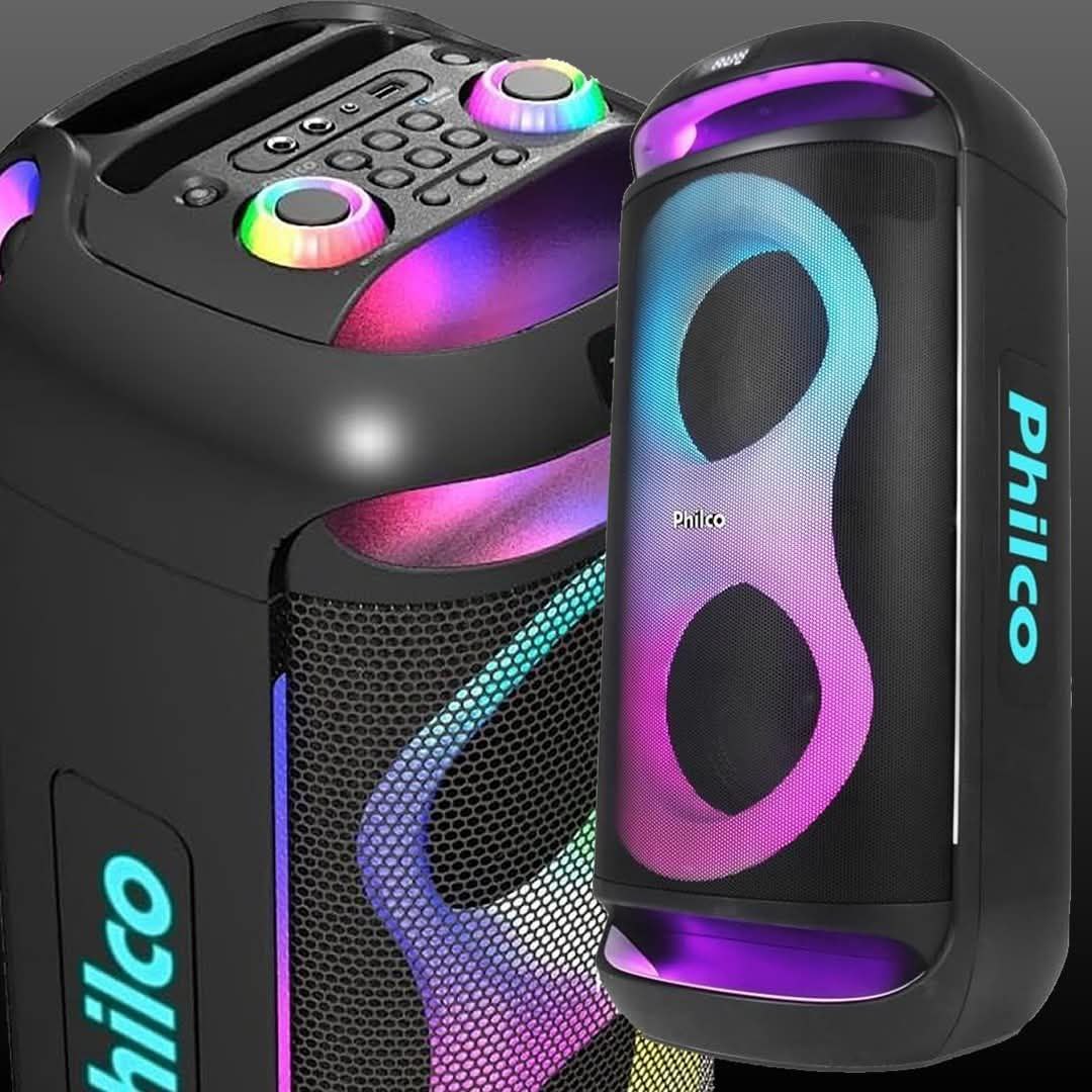 Caixa de Som Philco Extreme 800W Ex Bass PCX6702