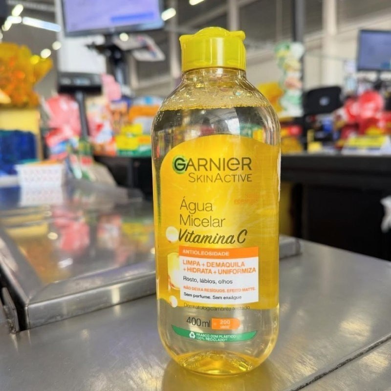 Água Micelar Antioleosidade Vitamina C 400ml Garnier