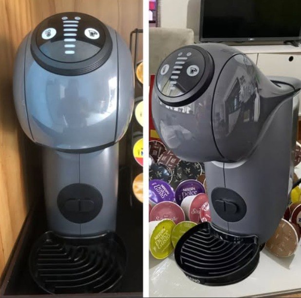 Cafeteira Expresso Dolce Gusto Arno Genio S Basic Automática Cinza Escuro 127v