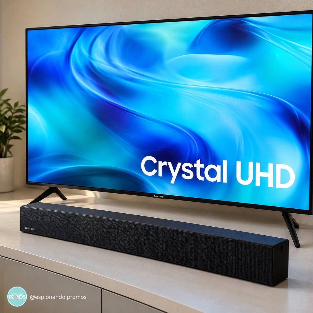 Samsung Smart TV 58" Crystal UHD 4K 2026 + Soundbar Samsung HW-B400F
