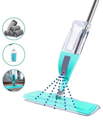 Mop Spray Magico Esfregão Com Reservatorio Rodo De Limpeza Microfibra Refil