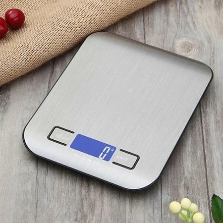 Balança Digital Cozinha 10kg Alta Precisão Nutrição Dieta  