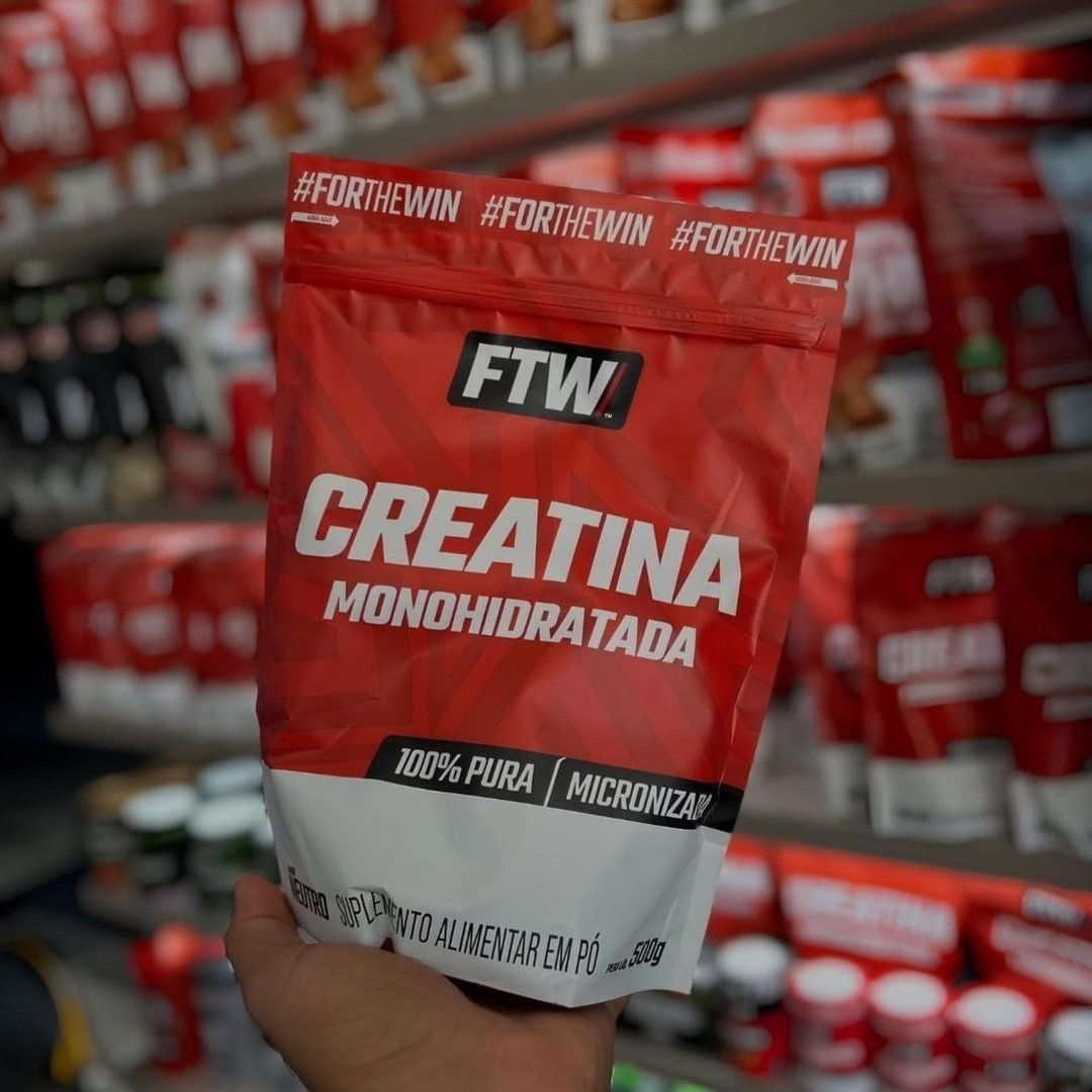 Creatina Monohidratada 100% Pura 500g - Ftw