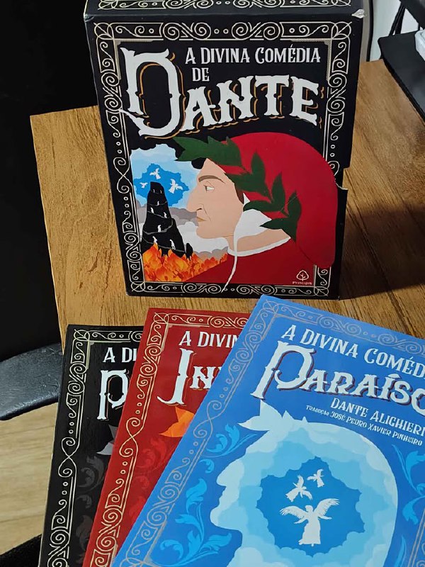 🤓A divina comédia - Box com 3 livros