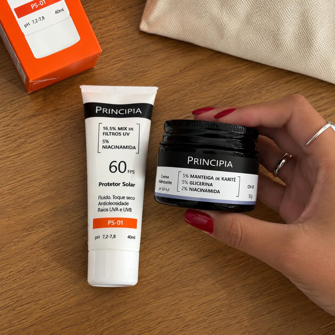 Principia Kit Hidratação E Proteção Facial Ch-o1 + Ps-01