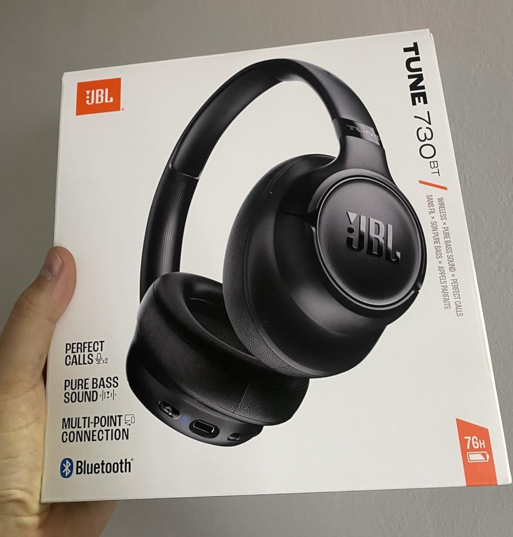 Fone de Ouvido BluetoothJBL Tune 730 Over Ear Sem Fio Com Cancelamento de Ruído até 76 hor...