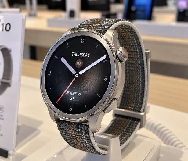 Relógio Inteligente Amazfit Balance 46mm A2287 ZEPP FOLOW Composição Corporal, GPS, Step Tracking, Alexa Built-In, Chamada Bluetooth, Duração da Bateria de 14 Dias (Gray)
