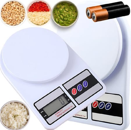 Balança Digital 10kg Cozinha Nutrição Dieta Pesar Comida