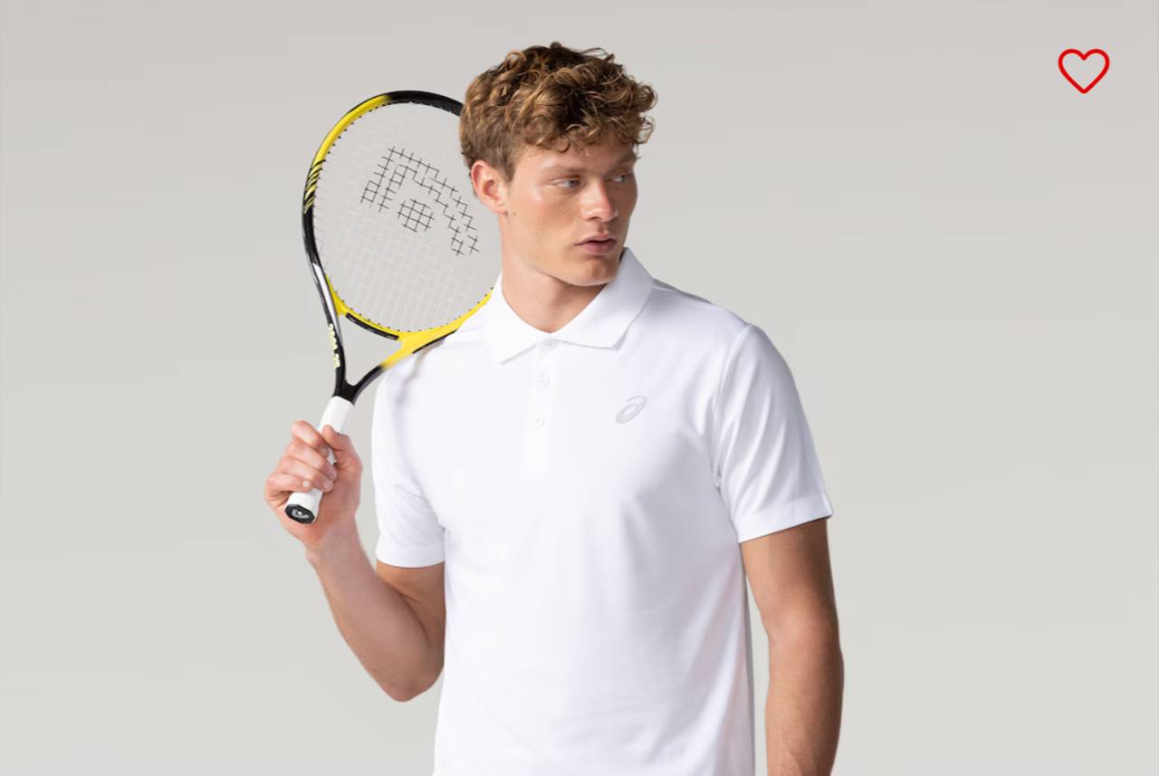 Camisa Polo ASICS Manga Curta Botões - Masculina