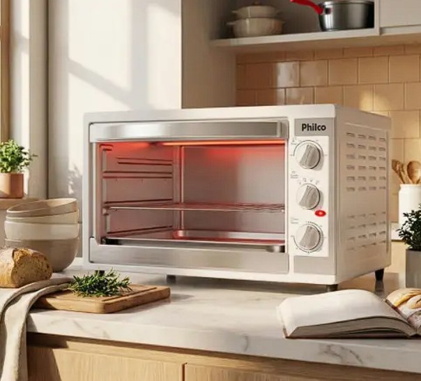 Forno Elétrico de Bancada Philco Grill 55L Branco PFE57
