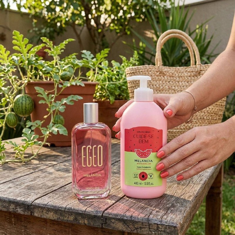 Combo Egeo Melancia: Colônia 90ml + Loção 400ml