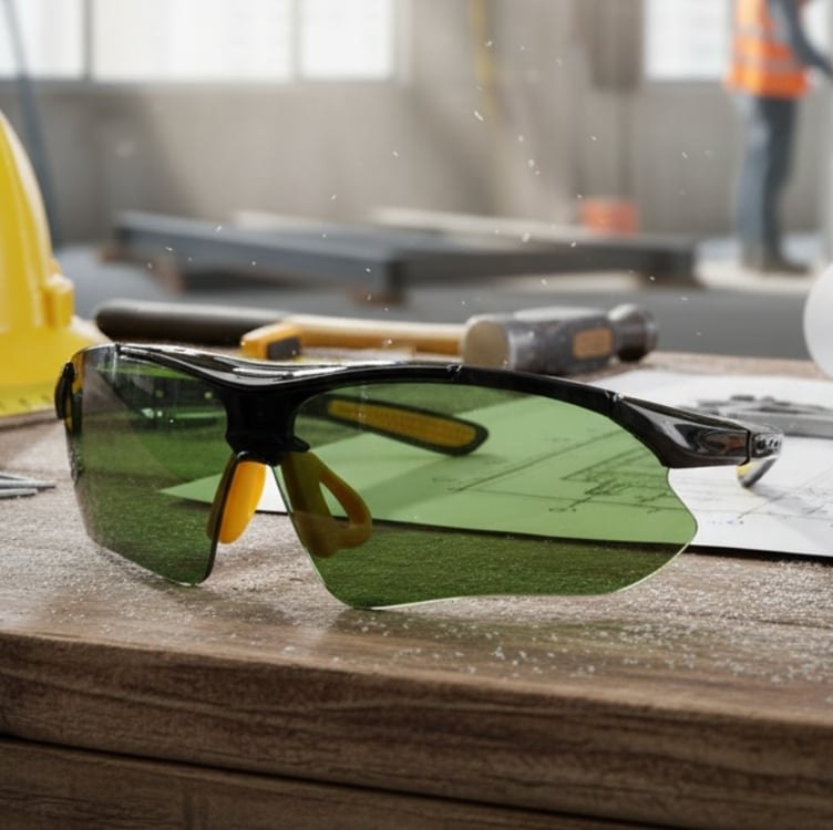 Vonder, Óculos De Segurança Boxer Verde.