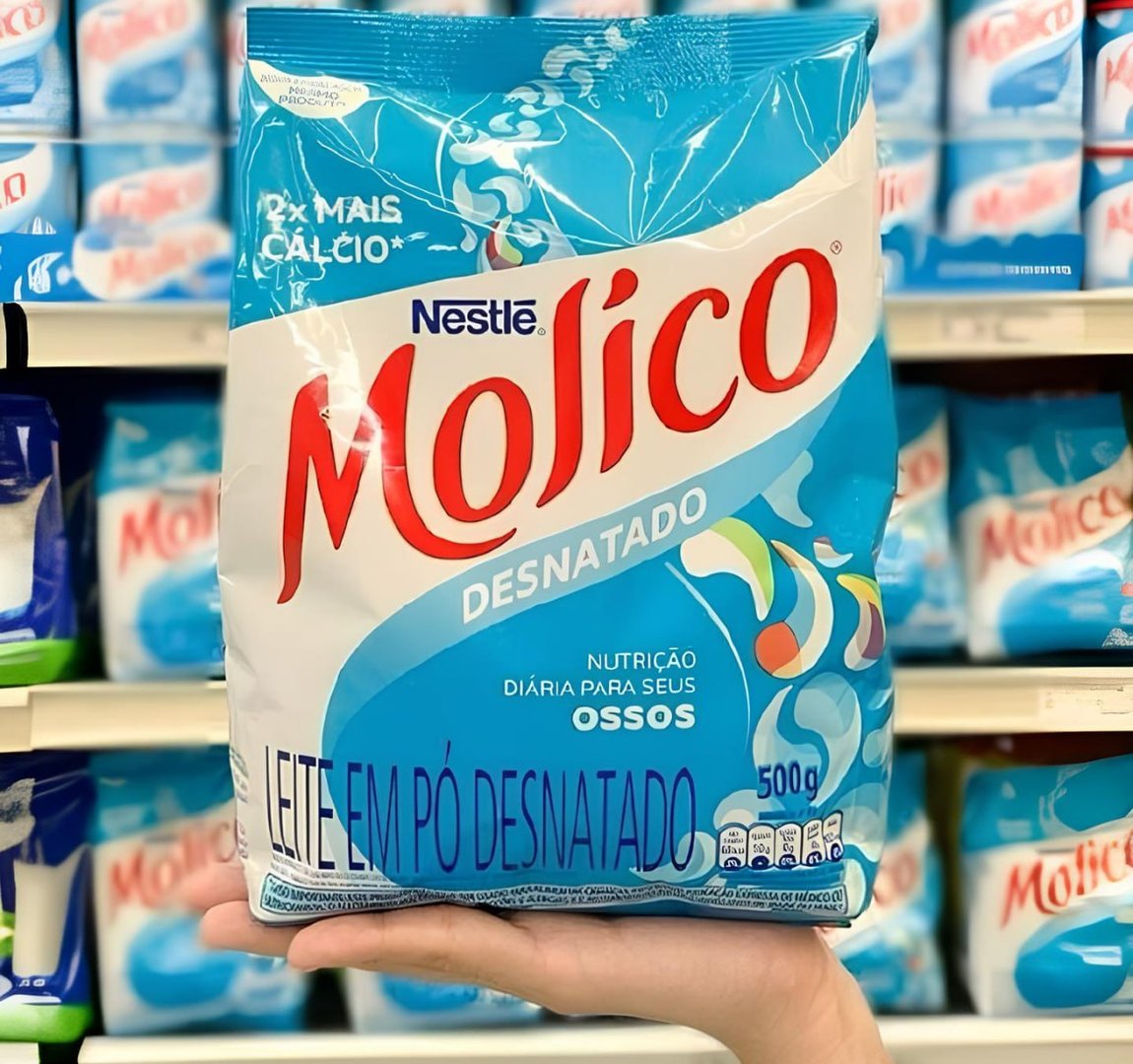 Molico Leite Em Pó Desnatado Total Cálcio 500G